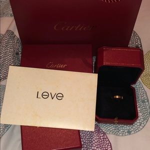 Cartier Love Ring in Gold